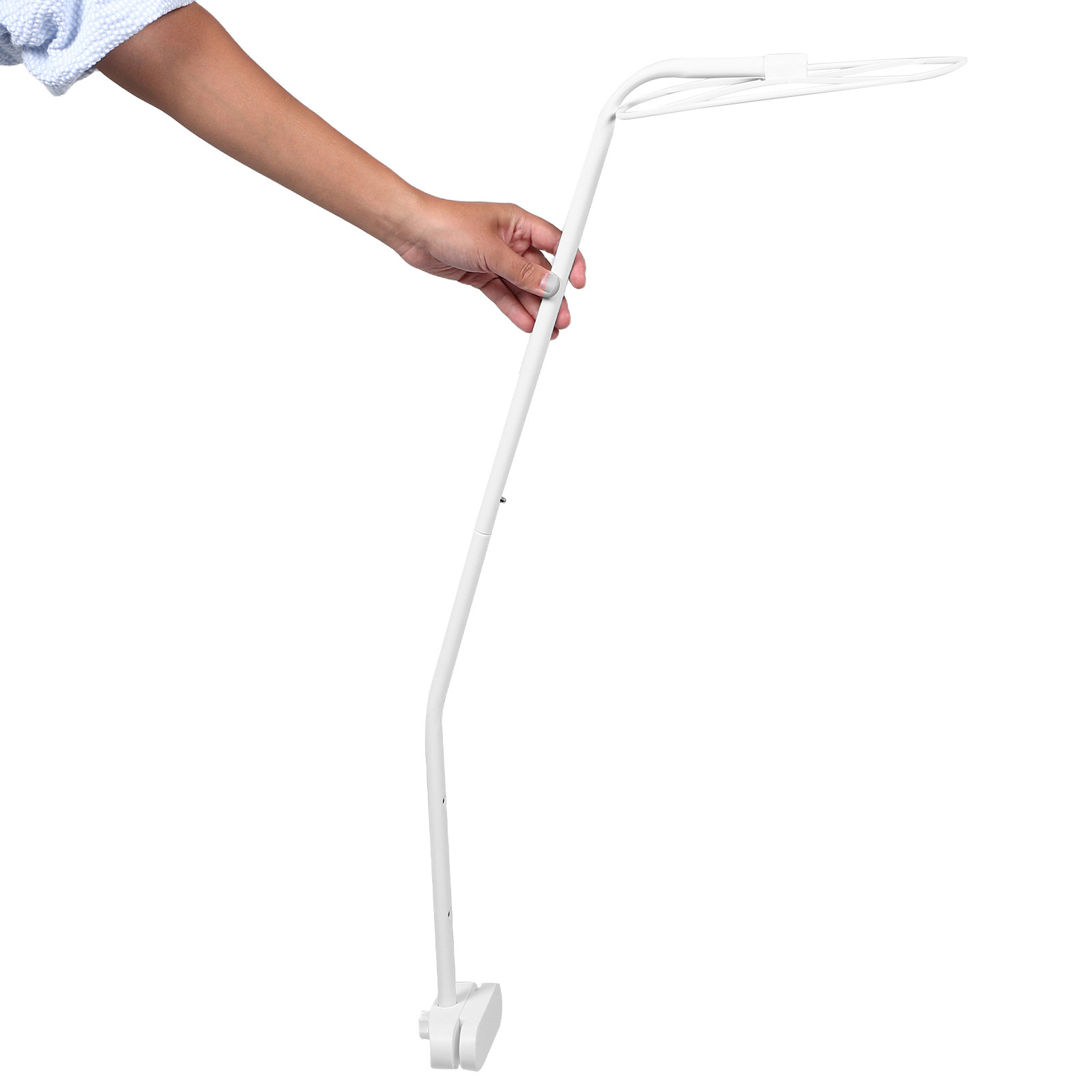 Baby Nursery Baby - Verstelbare 2-delige wiegnet-steunbeugel voor babykamer, ruimtebesparend,