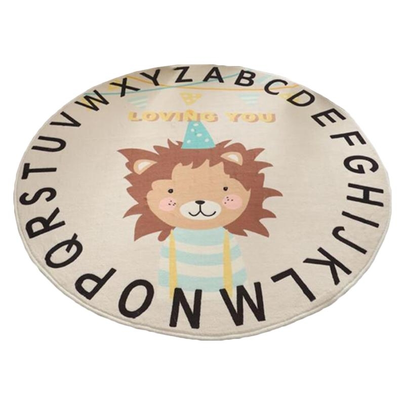 Baby Nursery Animal Prints - Y4UD Cartoon Dierenprint Baby voor Speelkleed
