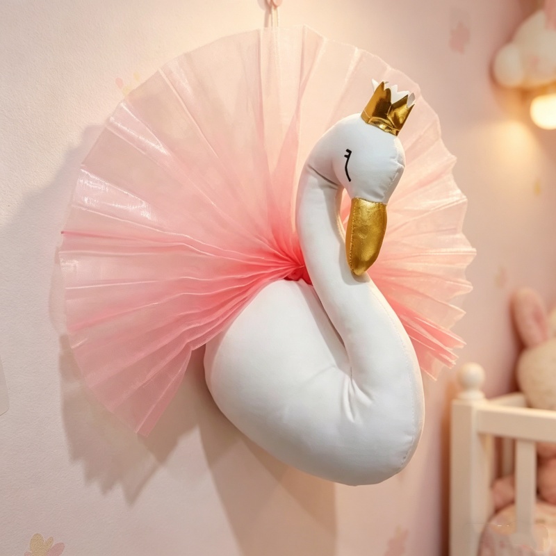 Baby Unicorn Nursery - Zacht knuffeldier wanddecoratie olifant eenhoorn hert