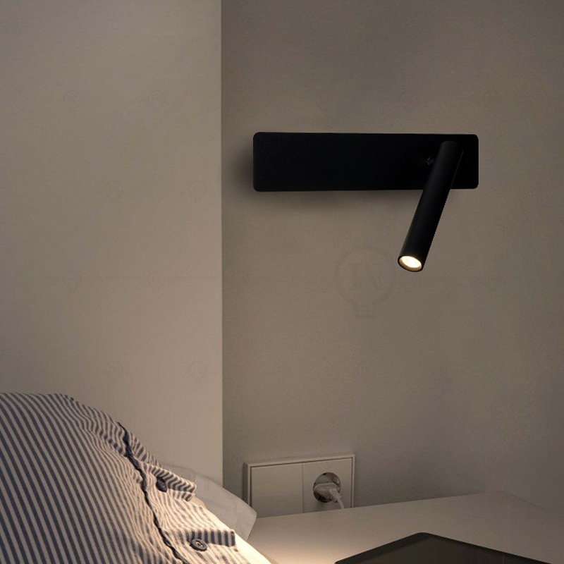 Baby Nursery Wall Lights - Witte Scandinavische LED-leeslamp voor aan het