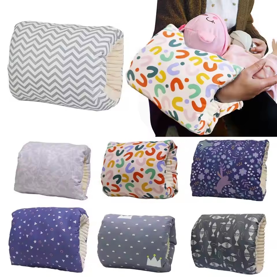 Baby Nursery Pillow - Babyvoedingskussen voor pasgeboren borstvoeding Armkussen Babyhoofdbescherming