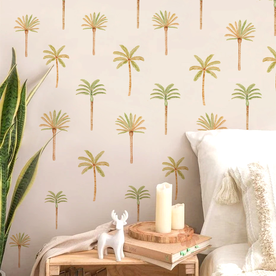 Boho Kokospalm Muursticker Voo - Baby Nursery Decor Ideas recensie en prijs