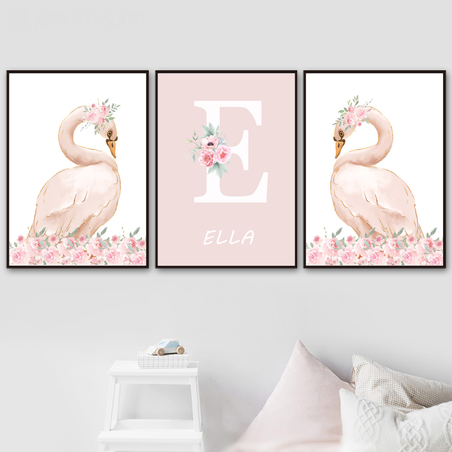 Roze Engel Meisje Zon Maan Wol - Baby Nursery Animal Prints recensie en prijs