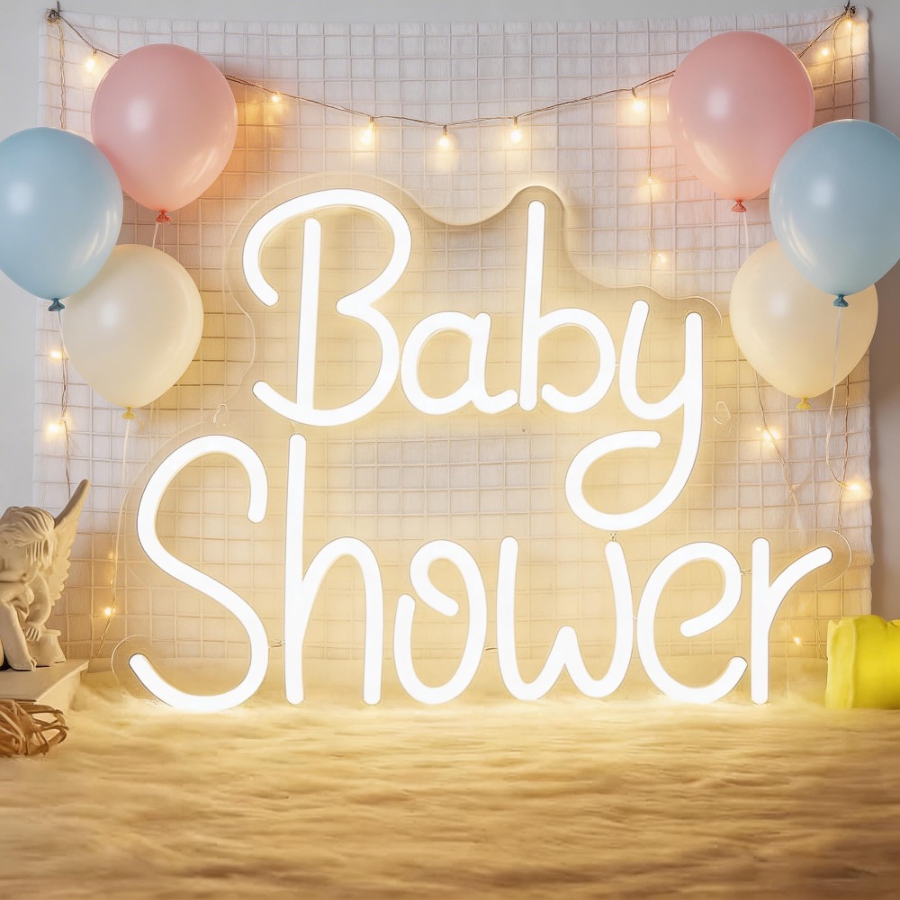 Baby Shower LED Neonborden USB - Baby Nursery Wall Lights recensie en prijs