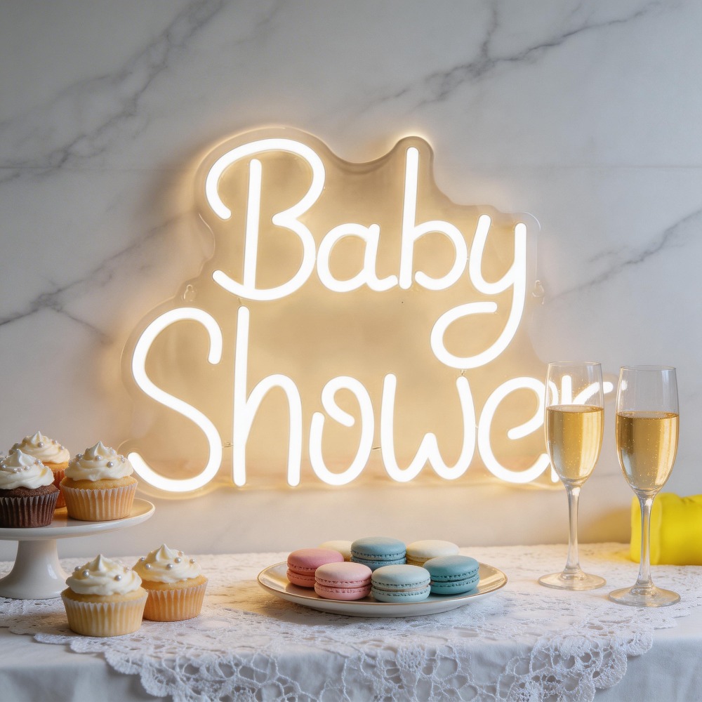 Baby Shower LED Neonborden USB - Baby Nursery Wall Lights recensie en prijs