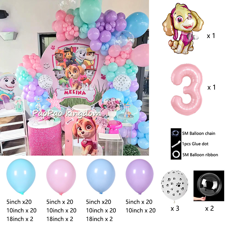 PAW Patrol Digitale Ballon Set - Baby Nursery Decor Ideas recensie en prijs