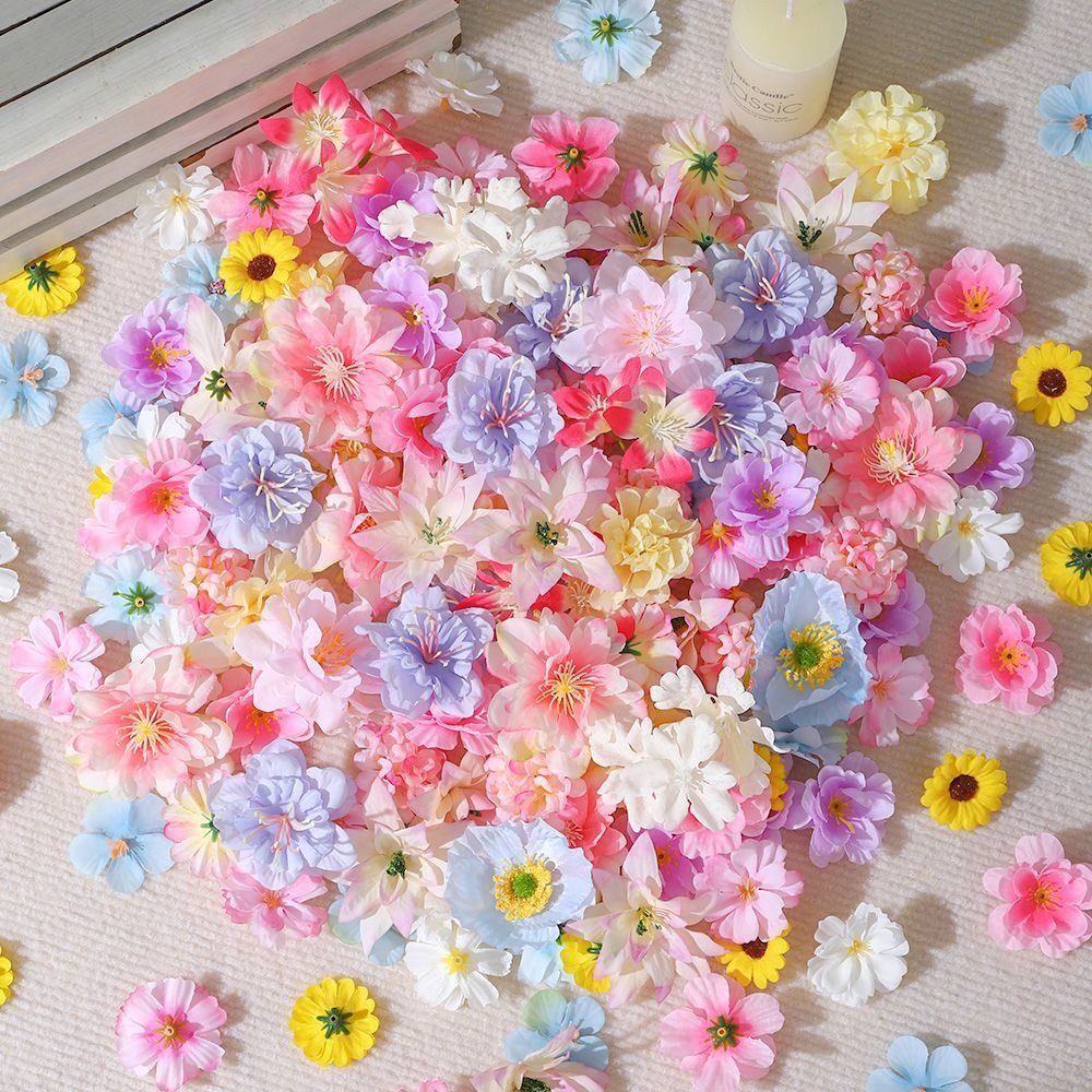 20/50 stuks kunstbloemen zijde - Baby Nursery Decor Ideas recensie en prijs