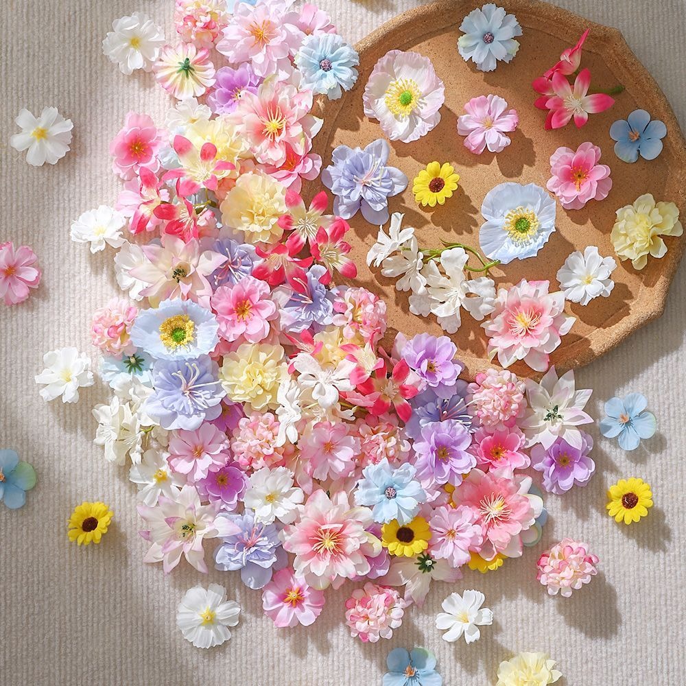 20/50 stuks kunstbloemen zijde - Baby Nursery Decor Ideas recensie en prijs