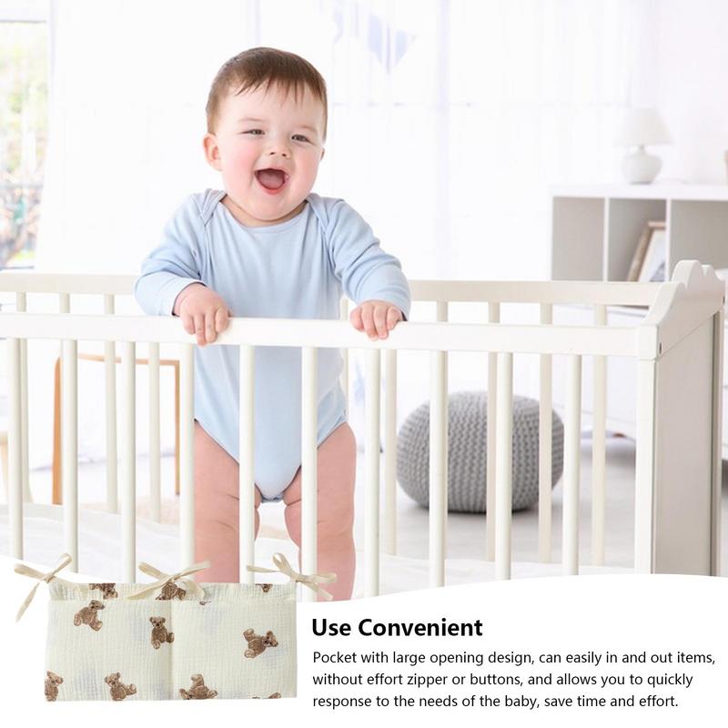 Baby Wieg Organizer Cot Caddy  - Baby Nursery Animal Prints recensie en prijs