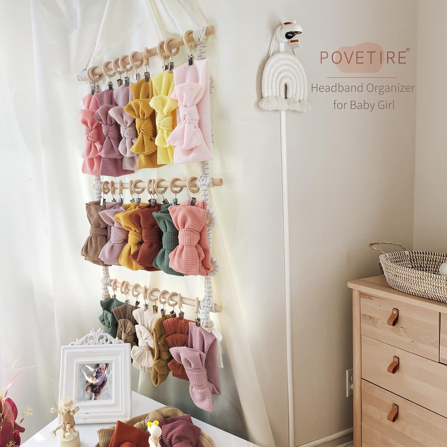 Macrame muur opknoping Boho ho - Baby Nursery Decor Ideas recensie en prijs