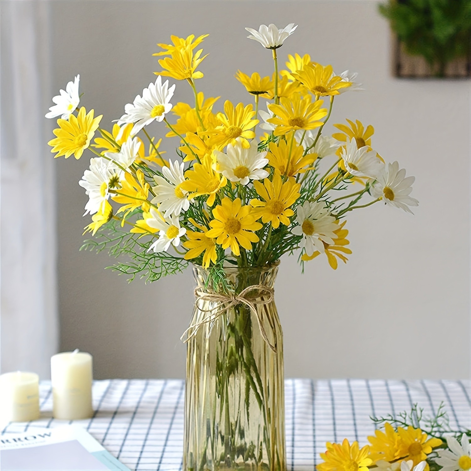 1/2/3 stuks Daisy kunstbloemen - Baby Nursery Decor Ideas recensie en prijs