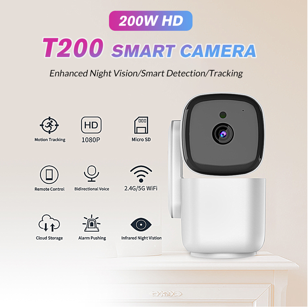 T200 1080P PTZ-beveiligingscam - Baby Monitor Split Screen recensie en prijs