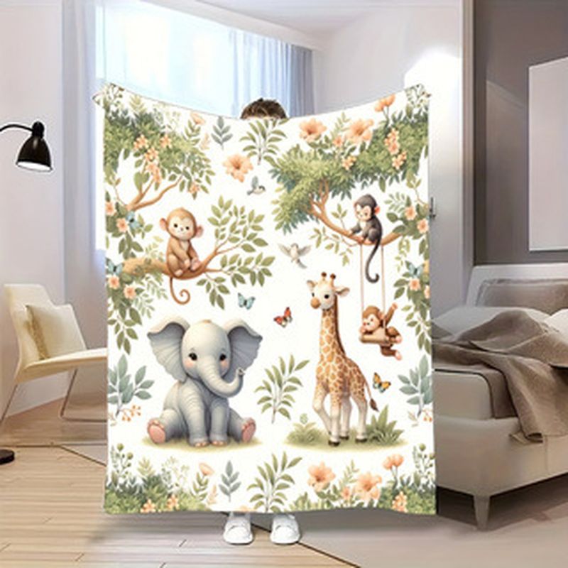 VIKAMA aquarel jungle dier bab - Baby Nursery Animal Prints recensie en prijs