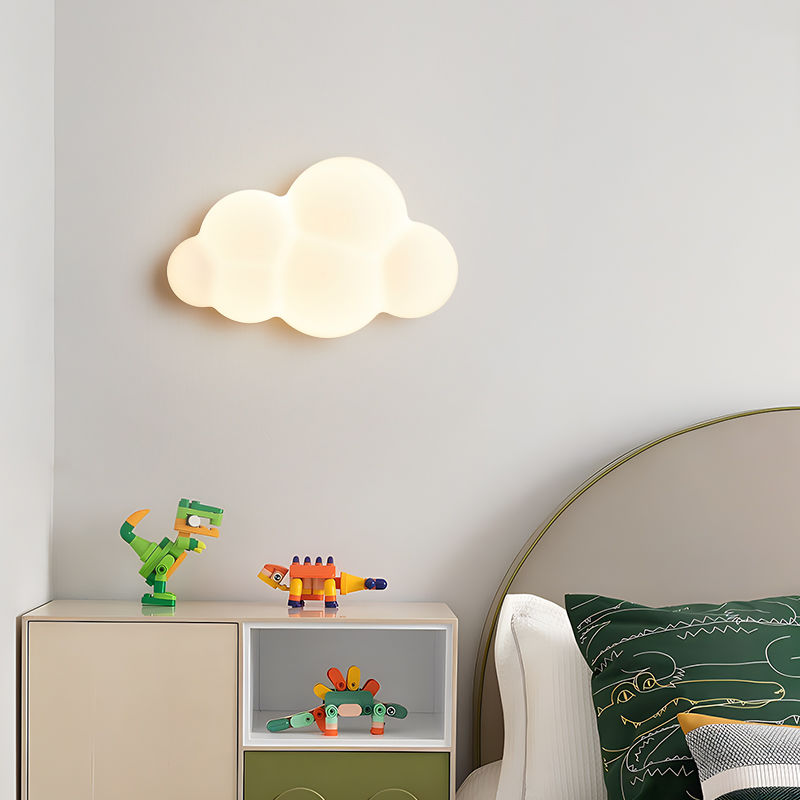 Witte Wolk Wandlampen Voor Kin - Baby Nursery Wall Lights recensie en prijs