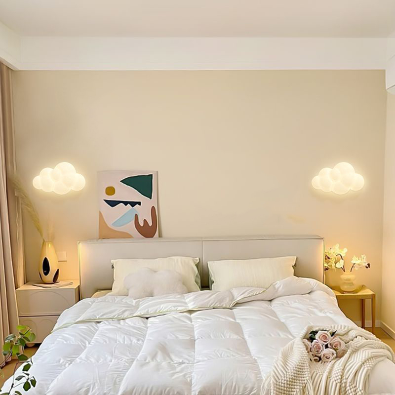 Witte Wolk Wandlampen Voor Kin - Baby Nursery Wall Lights recensie en prijs
