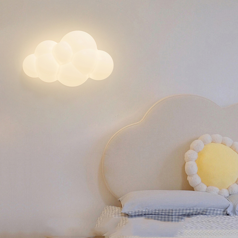 Witte Wolk Wandlampen Voor Kin - Baby Nursery Wall Lights recensie en prijs