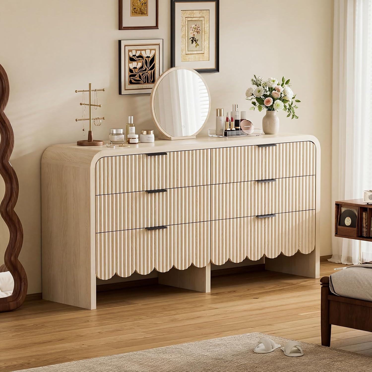 Houten 6-ladenkast kinderkamer - Baby Nursery Drawers recensie en prijs