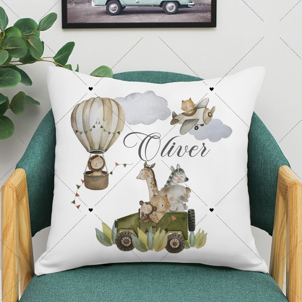 Gepersonaliseerde Bos Dieren P - Baby Nursery Animal Prints recensie en prijs