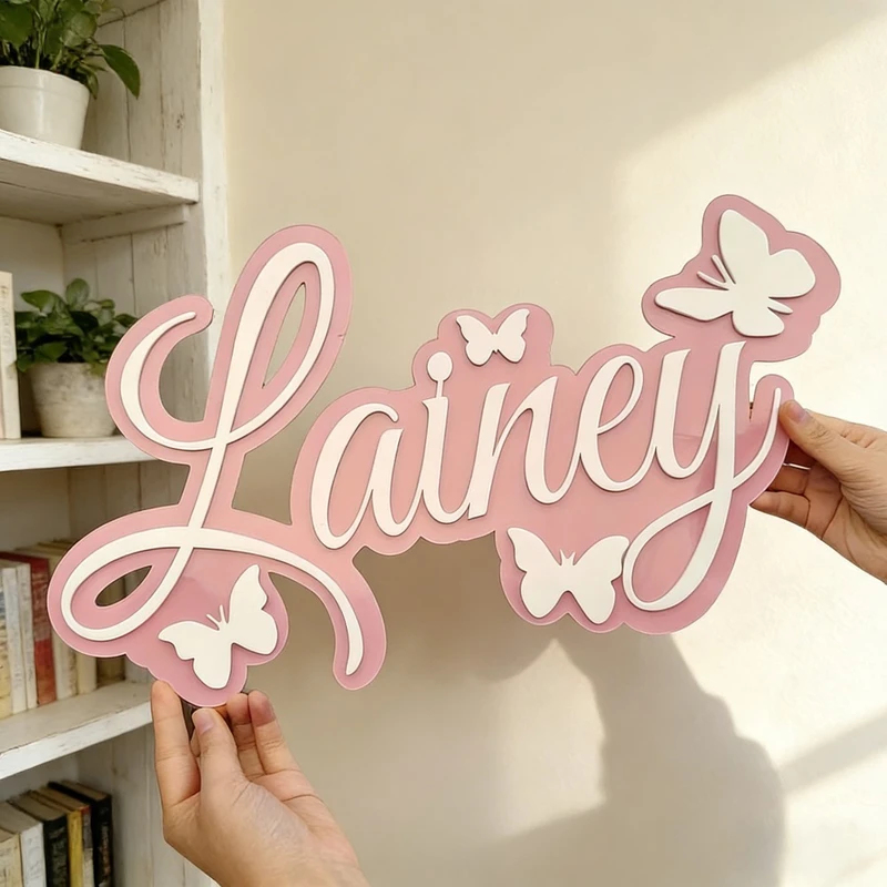 Gepersonaliseerde baby-naambor - Baby Nursery Decor recensie en prijs