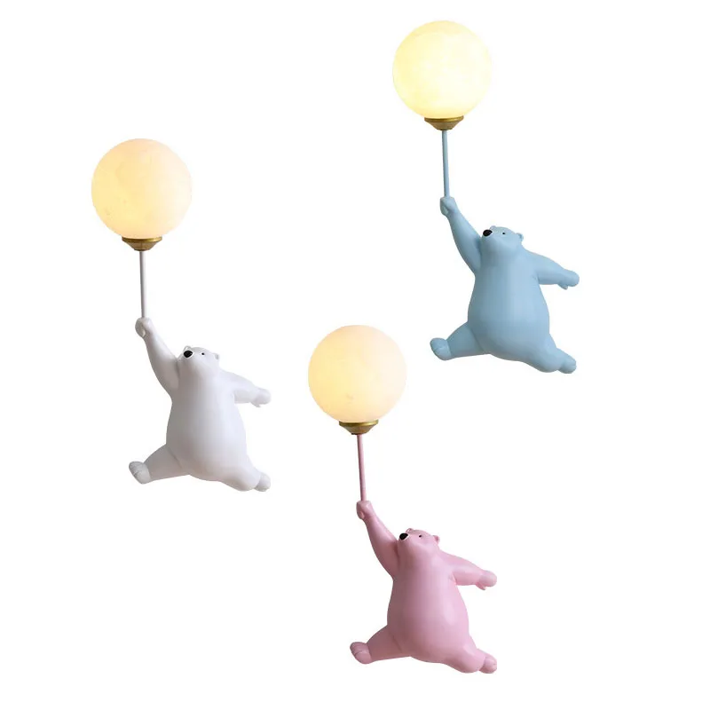 Cartoon Ijsbeer LED Blaker Lic - Baby Nursery Wall Lights recensie en prijs