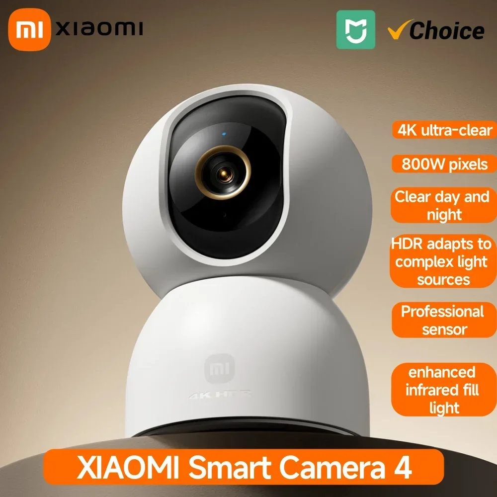 Nieuwe xiaomiI Smart Camera 4  - Baby Monitor Split Screen recensie en prijs