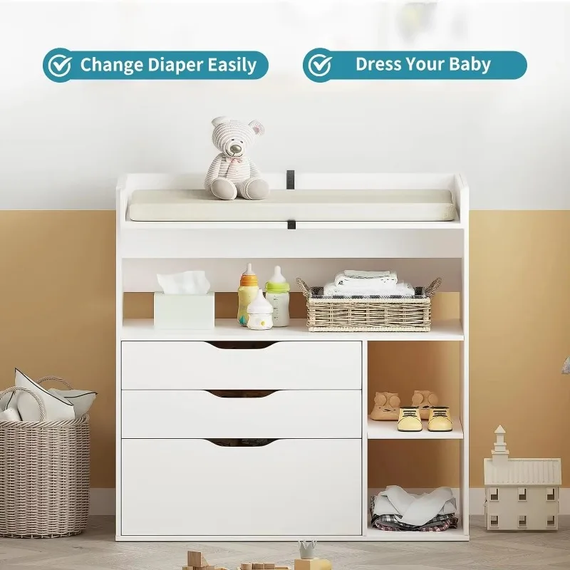 Moderne minimalistische MDF wi - Baby Nursery Drawers recensie en prijs