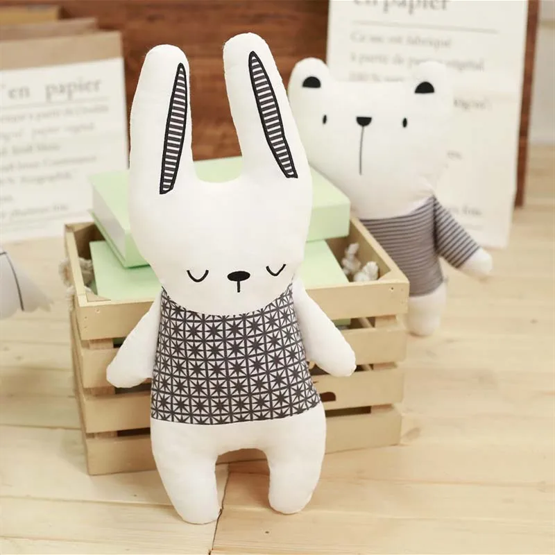 Katoenen knuffelpop konijn bee - Baby Unicorn Nursery recensie en prijs