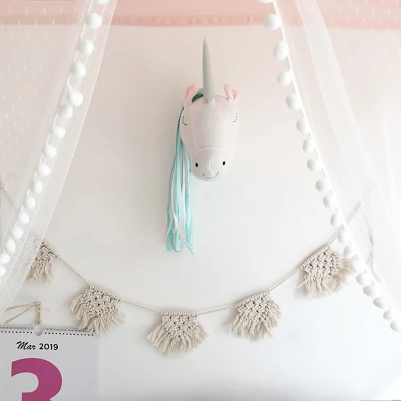 Eenhoorn Pluche Dierenkop Wand - Baby Unicorn Nursery recensie en prijs