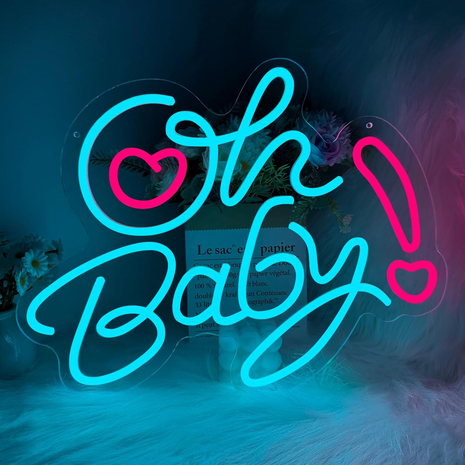 Oh Baby Hart LED Neon Licht US - Baby Nursery Wall Lights recensie en prijs