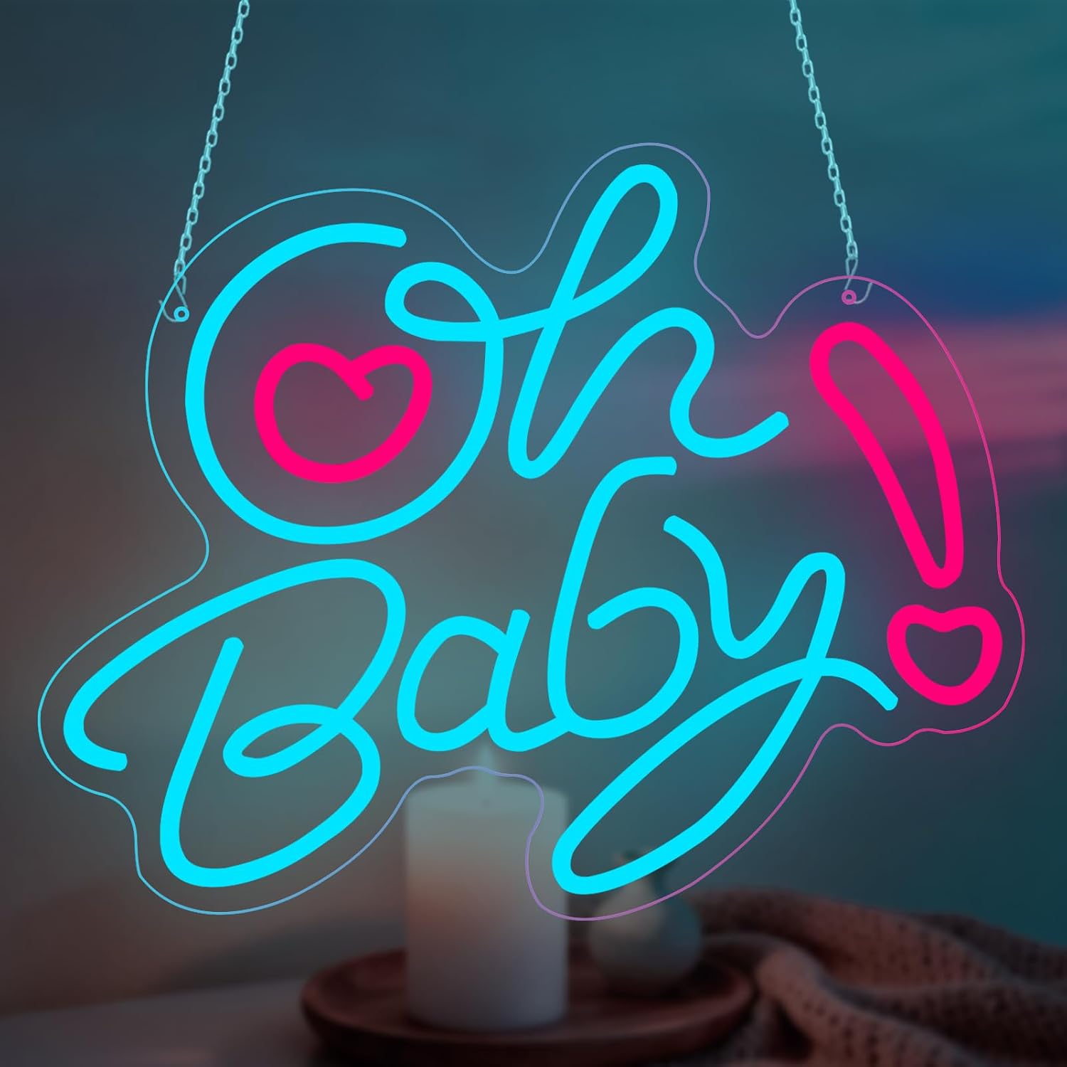 Oh Baby Hart LED Neon Licht US - Baby Nursery Wall Lights recensie en prijs