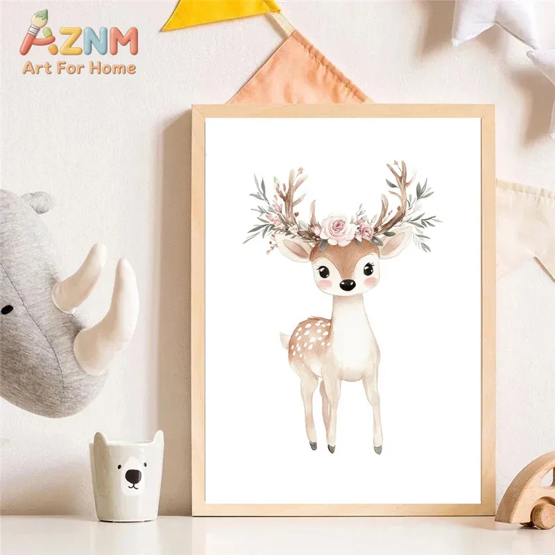 AZNM Waterverf Schattige Diere - Baby Unicorn Nursery recensie en prijs