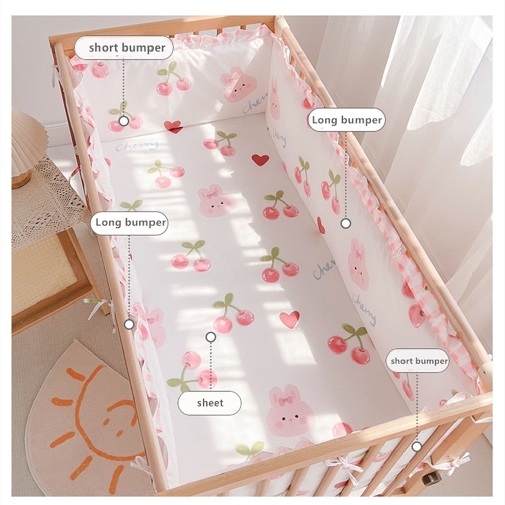 5 Stuks Wieg Beddengoed Set Me - Baby Nursery Animal Prints recensie en prijs