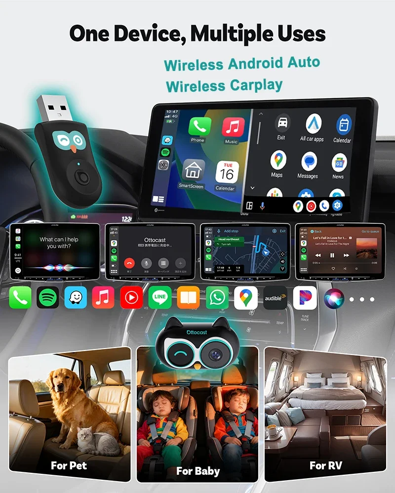 OTTOCAST Cabin Care Draadloze  - Baby Monitor Split Screen recensie en prijs