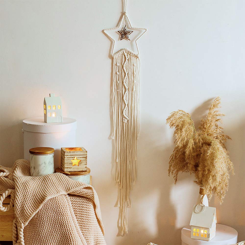 Macrame Dream Catcher Boho Hom - Baby Nursery Artwork recensie en prijs