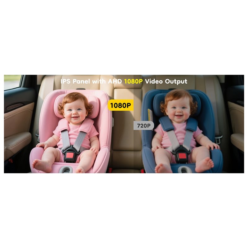 Strenge eisen voor autostoel C - Baby Monitor Split Screen recensie en prijs