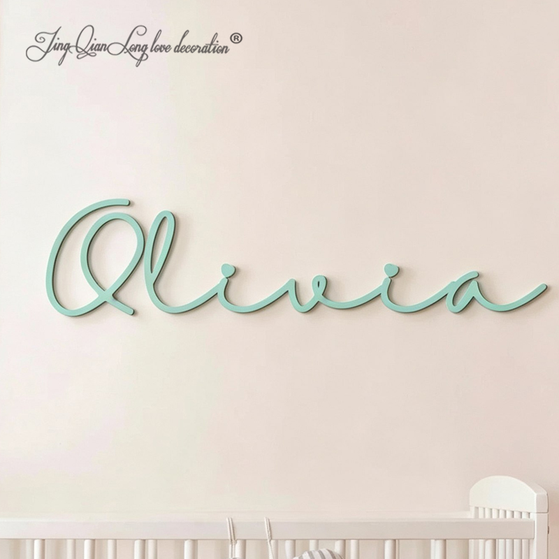 Aangepaste houten babynaamplaa - Baby Nursery Artwork recensie en prijs