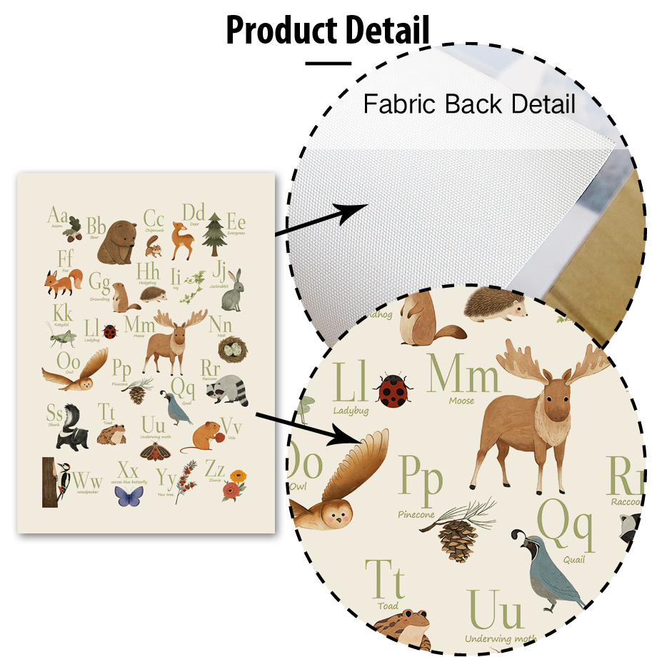 1 stuk frameloos schattig koni - Baby Nursery Animal Prints recensie en prijs