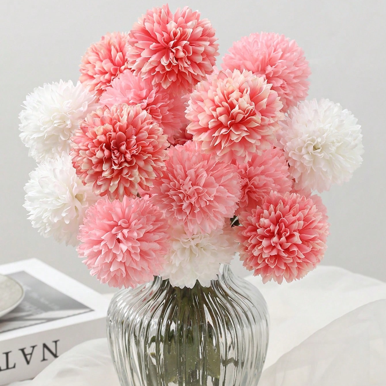 3/5 stuks hortensia kunstbloem - Baby Nursery Fabric recensie en prijs