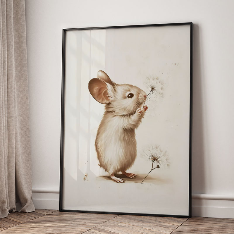 Beer Konijn Vos Herten Eekhoor - Baby Nursery Animal Prints recensie en prijs