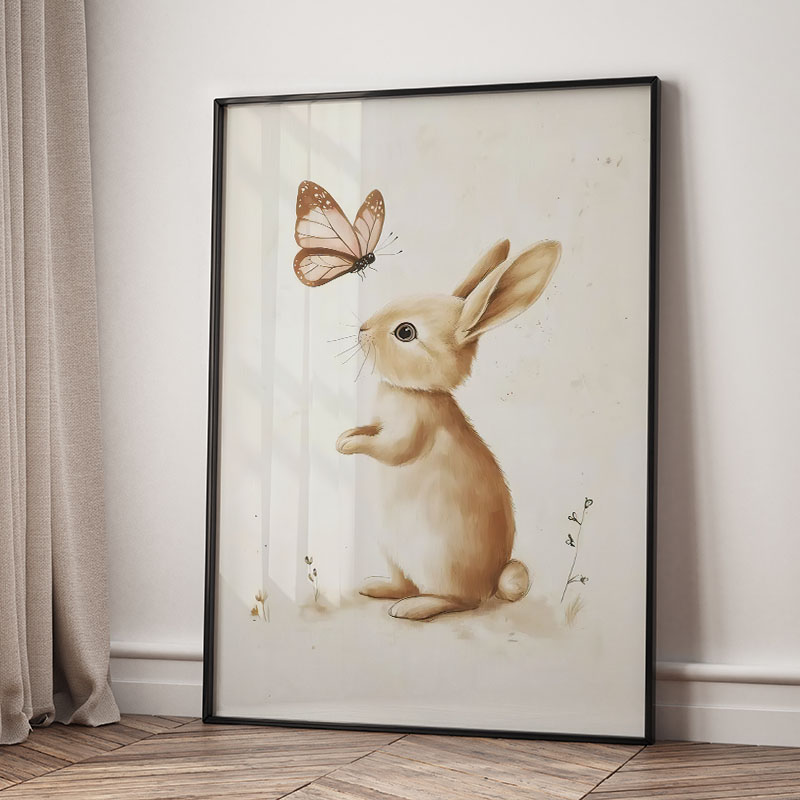 Beer Konijn Vos Herten Eekhoor - Baby Nursery Animal Prints recensie en prijs