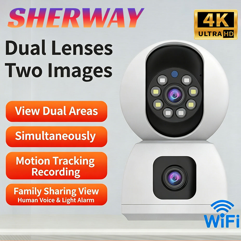 8MP WiFi IP-camera Babymonitor - Baby Monitor Split Screen recensie en prijs