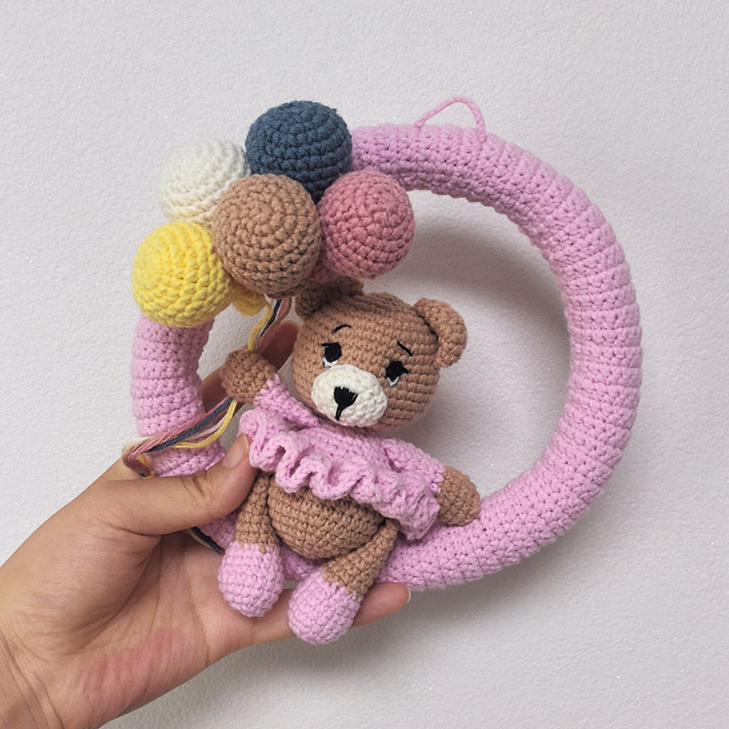 Gepersonaliseerde gehaakte naa - Baby Nursery Artwork recensie en prijs