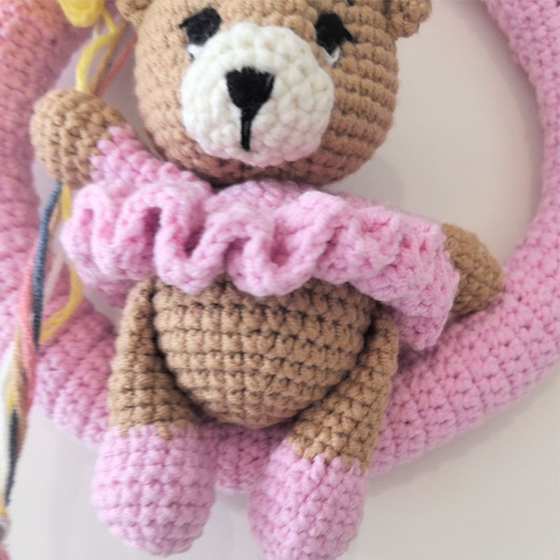 Gepersonaliseerde gehaakte naa - Baby Nursery Artwork recensie en prijs