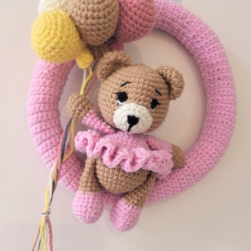 Gepersonaliseerde gehaakte naa - Baby Nursery Artwork recensie en prijs